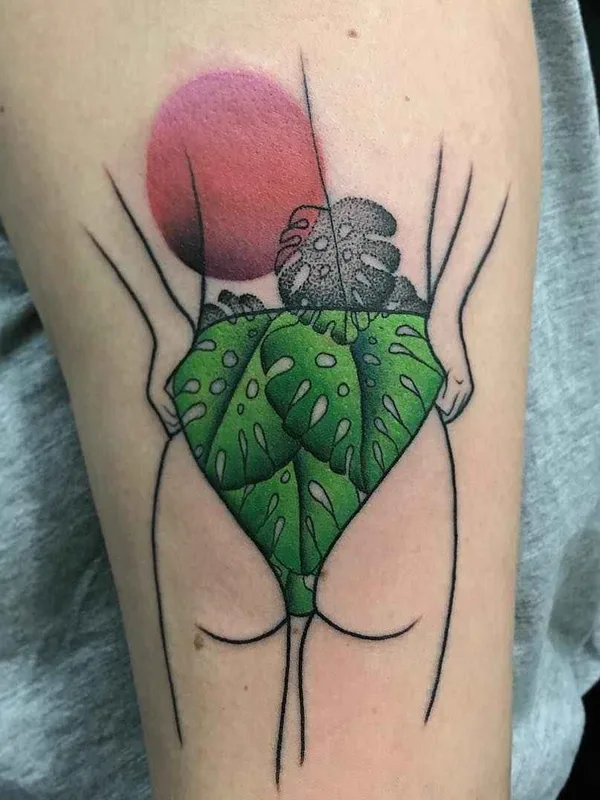 color illustrative tattoo on upper arm #2983 | Tattoo Artist Mariusz Trubisz
