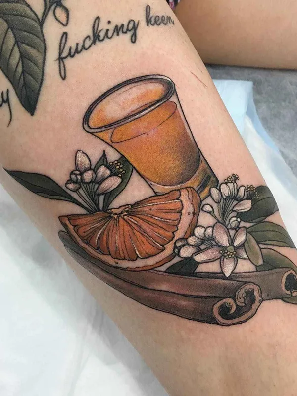 color illustrative татуировка на forearm #3842 | Тату мастер Sophia Baughan