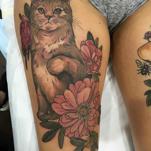 Neo Traditional tattoo by Sophia Baughan in Sydney