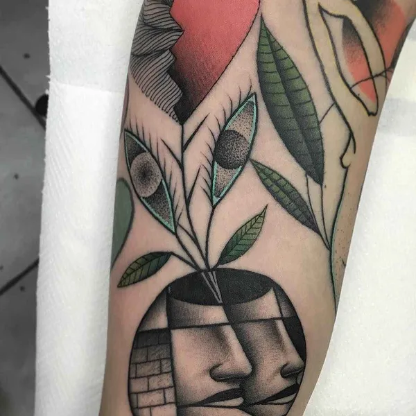 Author's Style tattoo by Mariusz Trubisz in Wrocław