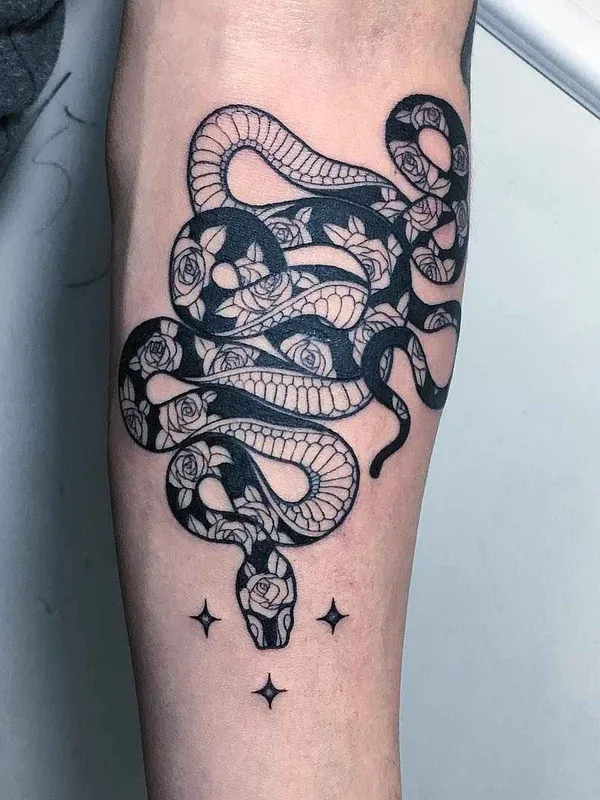 black blackwork tattoo on forearm #6597 | Tattoo Artist Mirko Sata