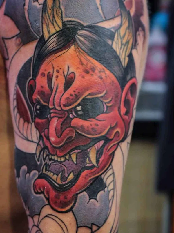 color japanese tatouage sur forearm #3492 | Artiste tatoueur Мурад Аракелян