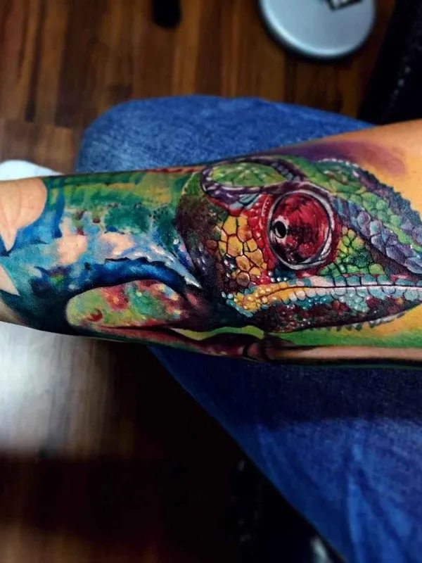 color realism tattoo on forearm #11134 | Tattoo Artist Carlox Angarita