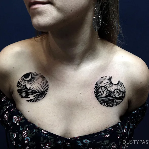 Black tattoo by Евгений Неделько in Katowice