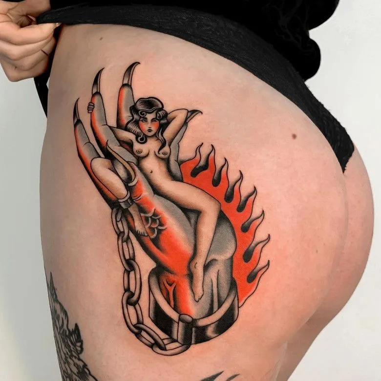 A face of the new generation of traditional tattoo - Arseny Bozhinov - image 2