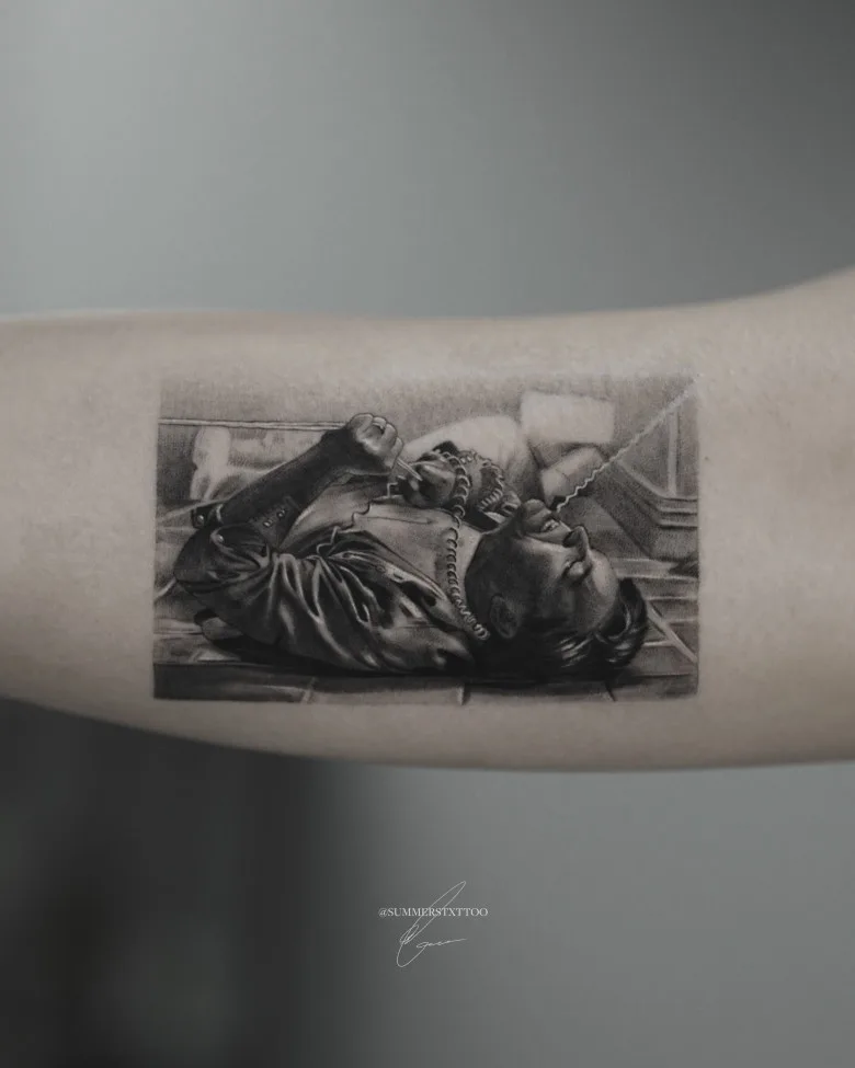 The magic of geometry in realistic tattoos by Evan Summers - image 8
