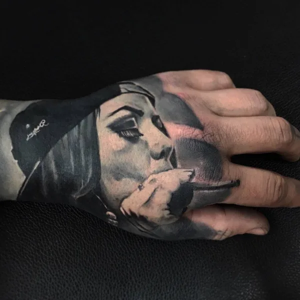 Portrait tattoo by Судовцев Вадим in Барнаул