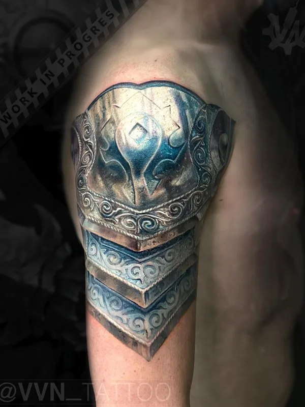 color realism татуировка на shoulder #51279 | Тату мастер Василий Ноговицын