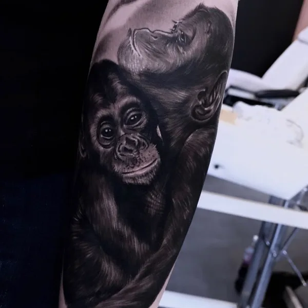 Portrait tattoo by Денис Показанов in Красноярск