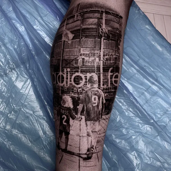 Portrait tattoo by Денис Показанов in Красноярск