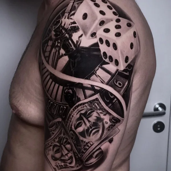 Portrait tattoo by Денис Показанов in Красноярск