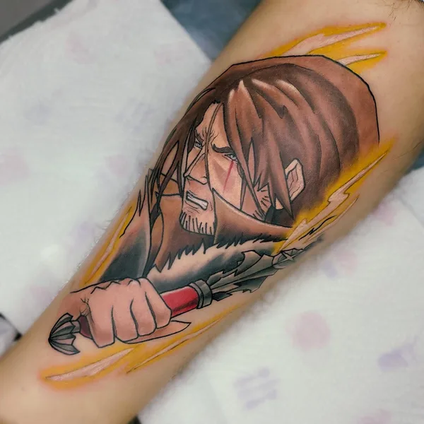 Anime tattoo by Оксана Афонина in Волгоград