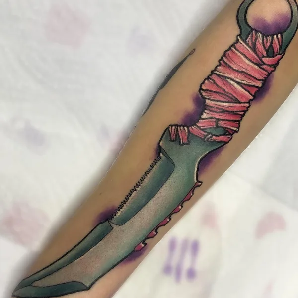 Anime tattoo by Оксана Афонина in Волгоград