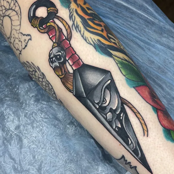 Anime tattoo by Оксана Афонина in Волгоград