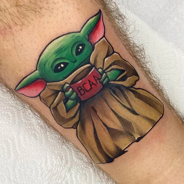Anime tattoo by Оксана Афонина in Волгоград