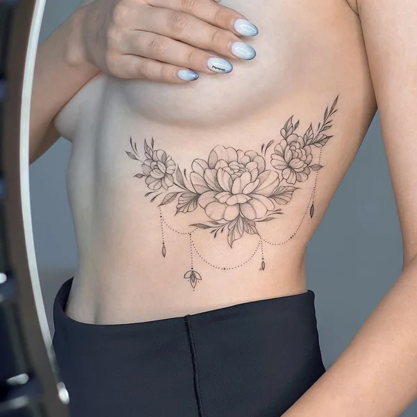 Graphic tattoo by Ольга Балашова in Волгоград