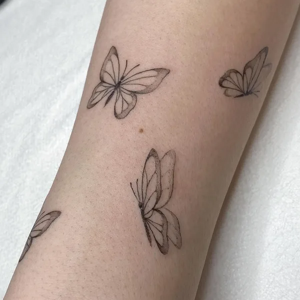 Graphic tattoo by Ольга Балашова in Волгоград