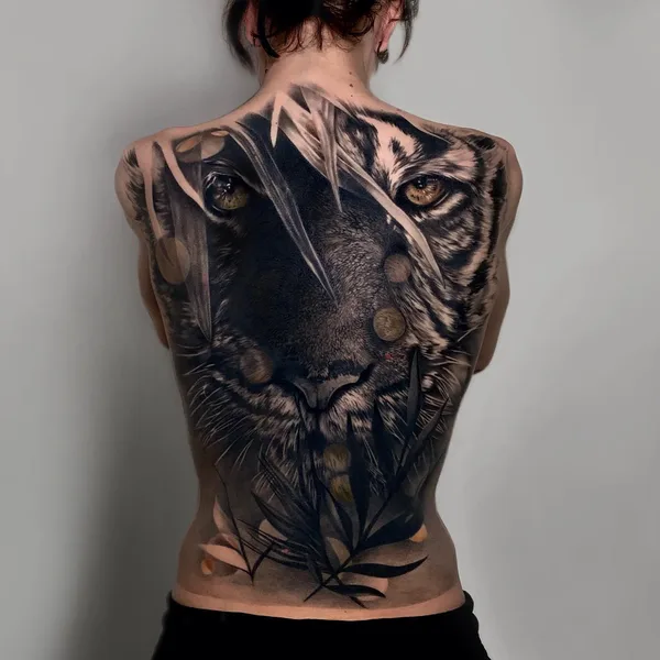 Portrait tattoo by Нина Кузнецова in Красноярск