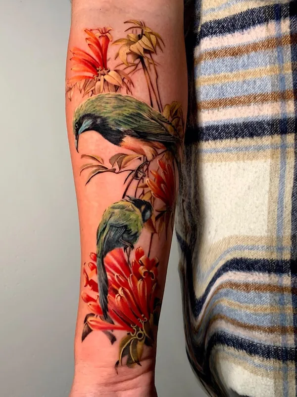 color realism Tatuaggio su forearm #51450 | Tatuatore Нина Кузнецова