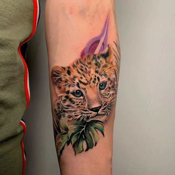 Portrait tattoo by Нина Кузнецова in Красноярск