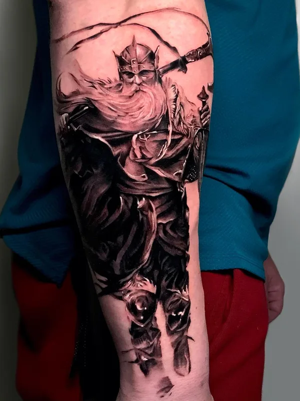 black and grey realism Tatuaggio su forearm #51447 | Tatuatore Нина Кузнецова