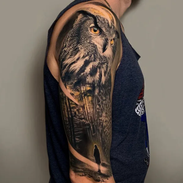 Portrait tattoo by Нина Кузнецова in Красноярск