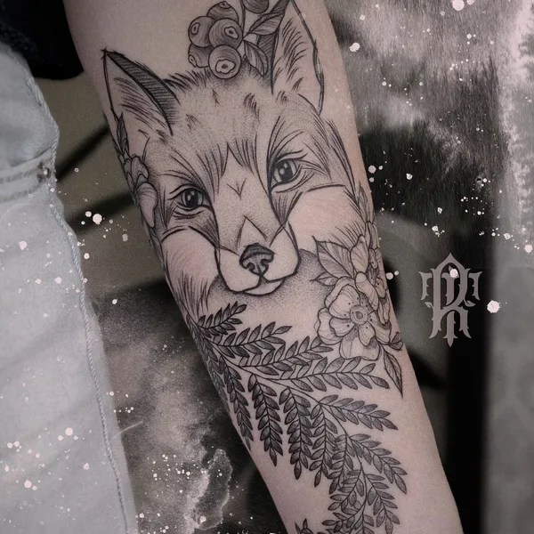 Dotwork tattoo by Наталья Потапова in Электросталь