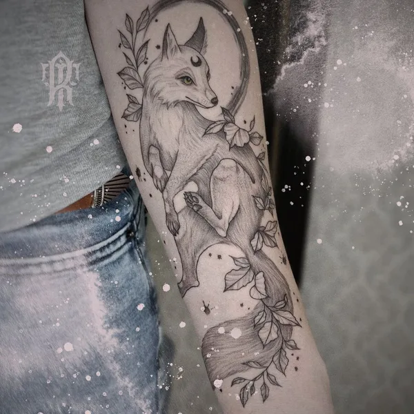 Dotwork tattoo by Наталья Потапова in Электросталь