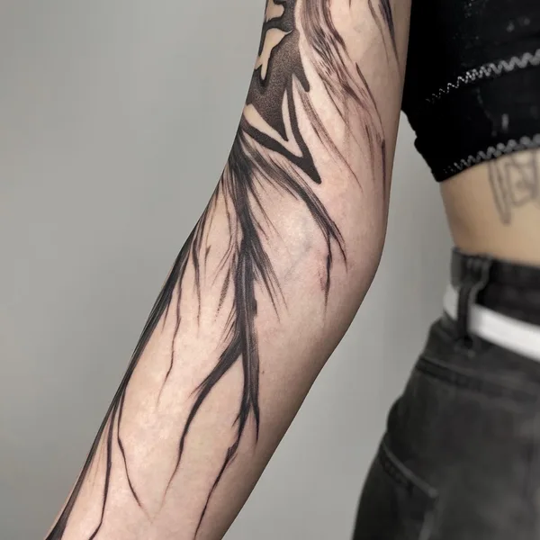 Графика tattoo by Эля Вечер in Санкт-Петербург