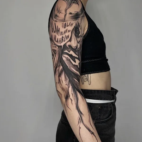 Графика tattoo by Эля Вечер in Санкт-Петербург