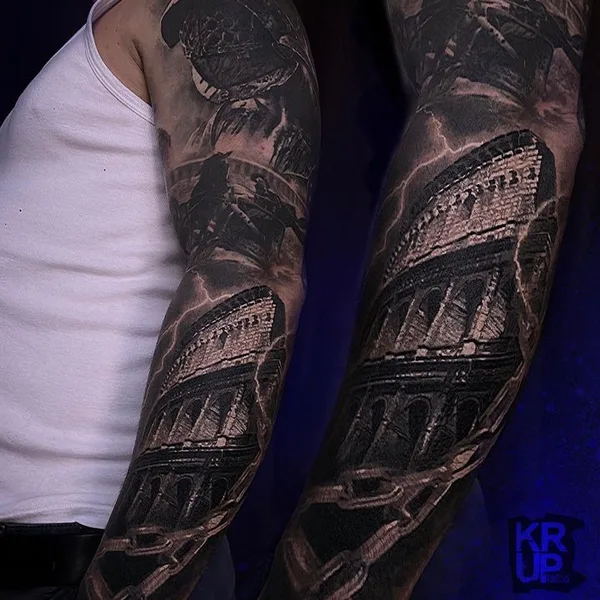 Realism tattoo by Макс Круп in Щёлково