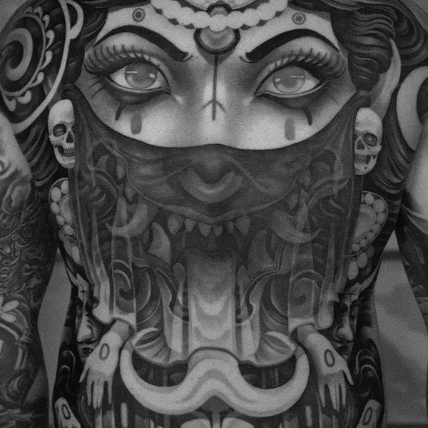 Neo Traditional tattoo by CRISTIAN CASAS in Santa Cruz de Tenerife