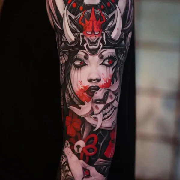 Neo Traditional tattoo by CRISTIAN CASAS in Santa Cruz de Tenerife