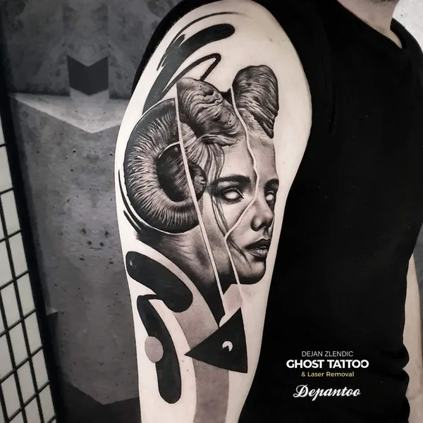 Realism tattoo by Dejan Zlendic in Rijeka