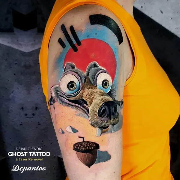 Realism tattoo by Dejan Zlendic in Rijeka