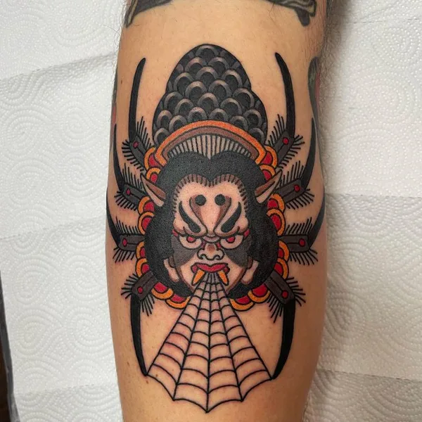 Traditional tattoo by Jesper Jørgensen in København