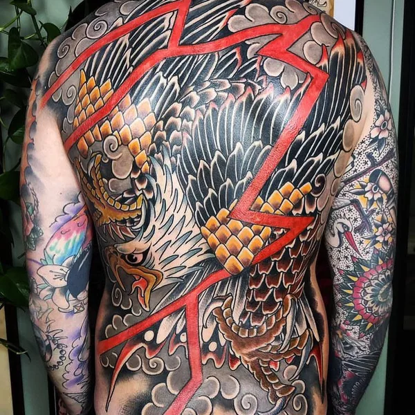 Traditional tattoo by Jesper Jørgensen in København