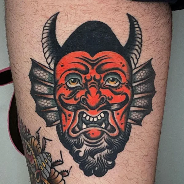 Traditional tattoo by Sigbjørn in København