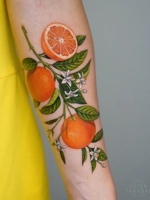 female color realism tatouage sur forearm #66880 | Artiste tatoueur ESTER TARABAL