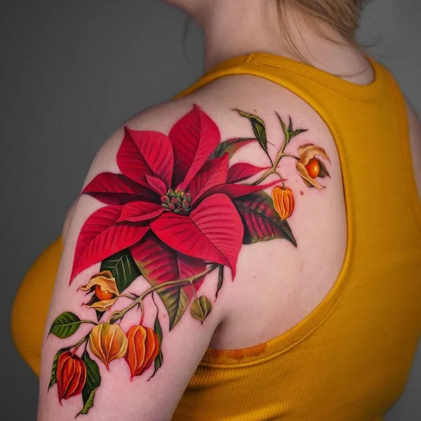 Illustrative tattoo by ESTER TARABAL in København