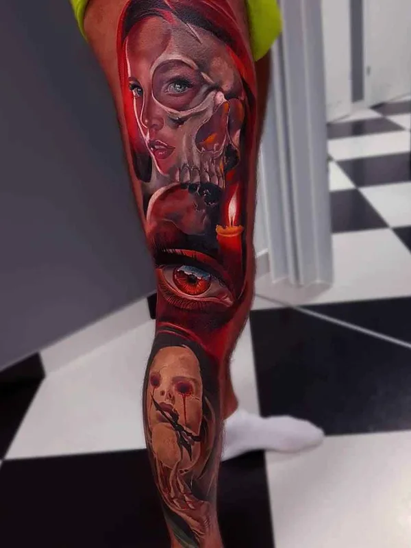 Realism tattoo by Andrzej Niuniek Misztal in Jarosław