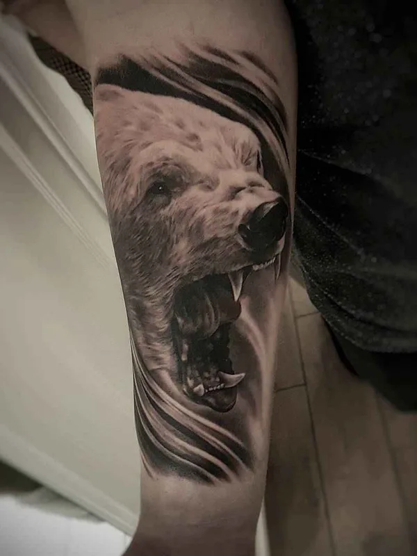 black and grey realism татуировка на forearm #9271 | Тату мастер Csörsz Pèter (Casper)