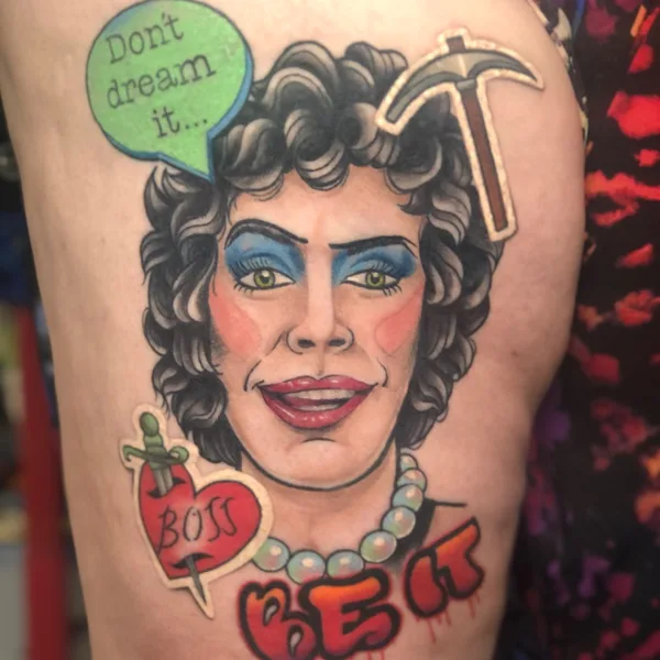 Neo Traditional tattoo by Blu in Saint Paul