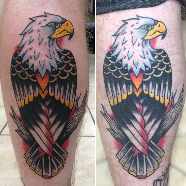 Neo Traditional tattoo by Blu in Saint Paul