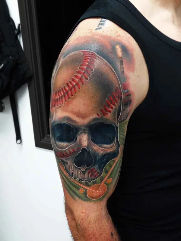 male color realism Tatuaggio su upper arm #9882 | Tatuatore Andres Acosta