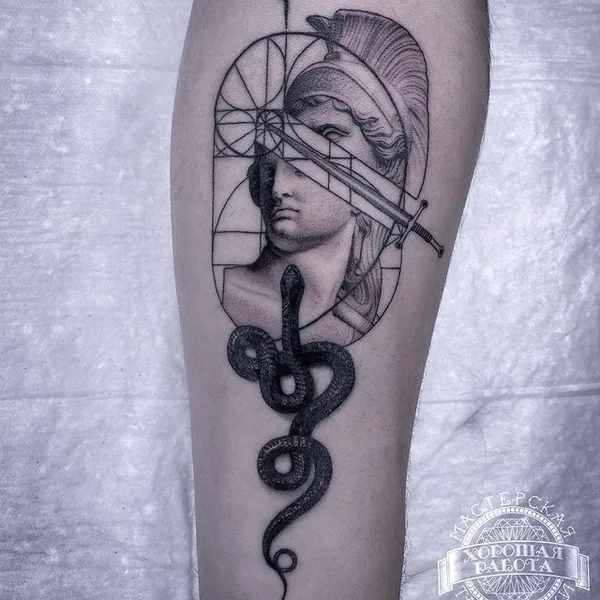 Black tattoo by Денис Рязанов  in Казань