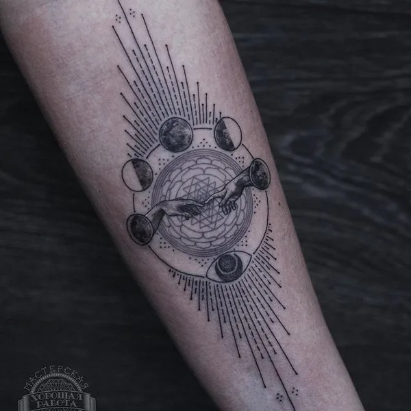 Black tattoo by Денис Рязанов  in Казань