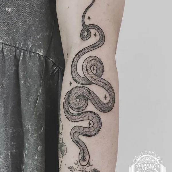 Black tattoo by Денис Рязанов  in Казань