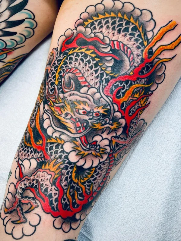 color japanese tattoo auf forearm #56970 | Tätowierer Rob Hamilton