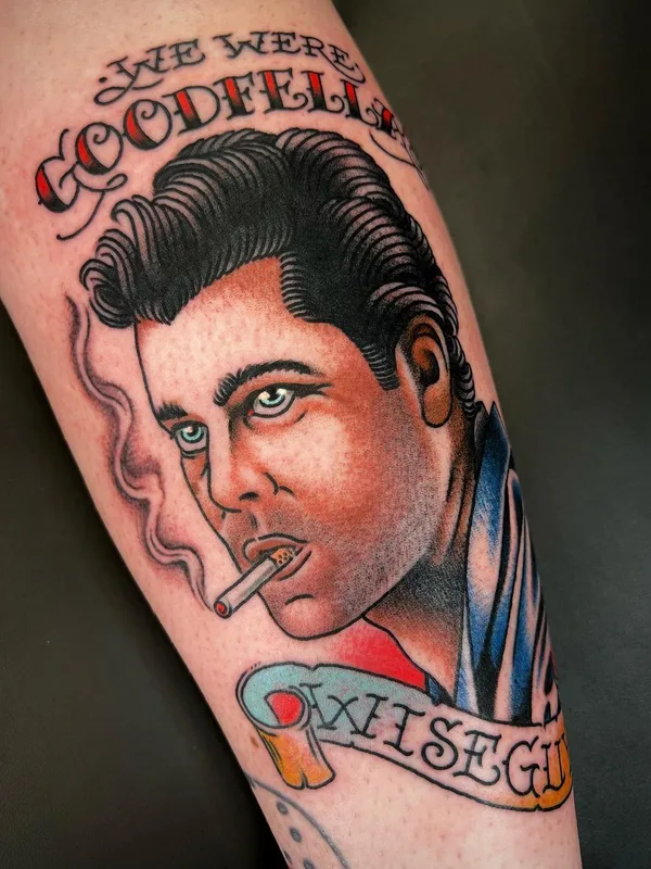 color traditional tattoo auf forearm #56974 | Tätowierer Rob Hamilton